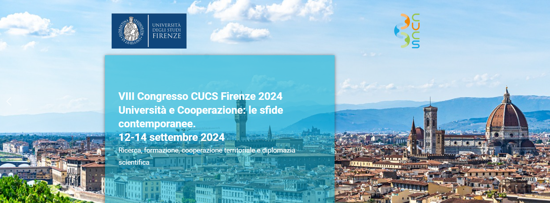 VIII Congresso CUCS Firenze. CoopCulture partecipa alla sessione “Turismo Sostenibile per la Localizzazione degli SDG nel Mediterraneo” nell’ambito dello SPOKE 9