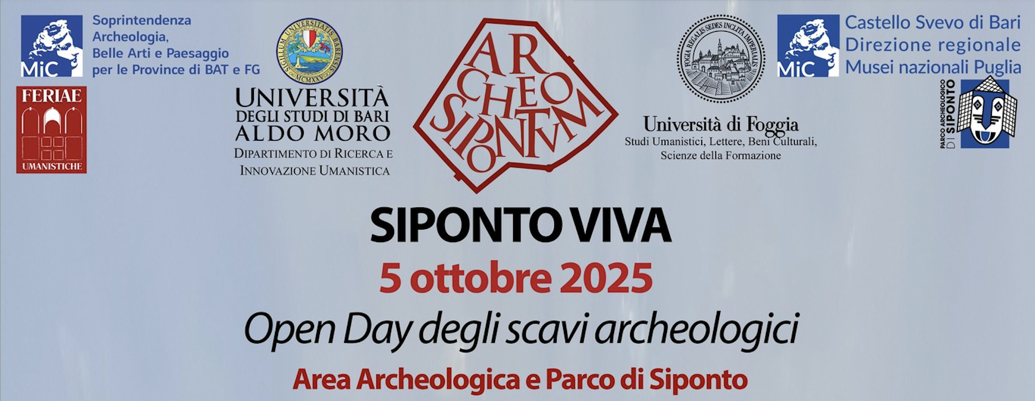 Siponto Viva – Open Day 2025 degli scavi archeologici