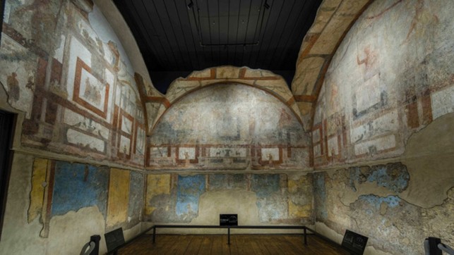 Valutazione dello stato di conservazione degli affreschi della Domus di Vigna Guidi